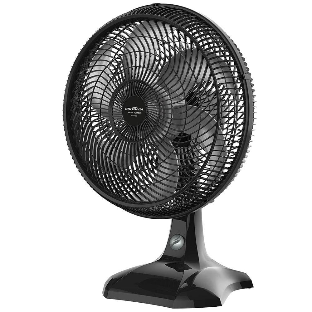 Ventilador de Mesa Britânia Maxx Force BVT400 40cm 3 Velocidades 6 Pás Preto - 3