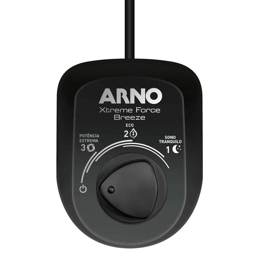 Ventilador de Parede Arno Xtreme Force Breeze VB51 50cm com 3 Velocidades e 6 Pás - Preto - 4