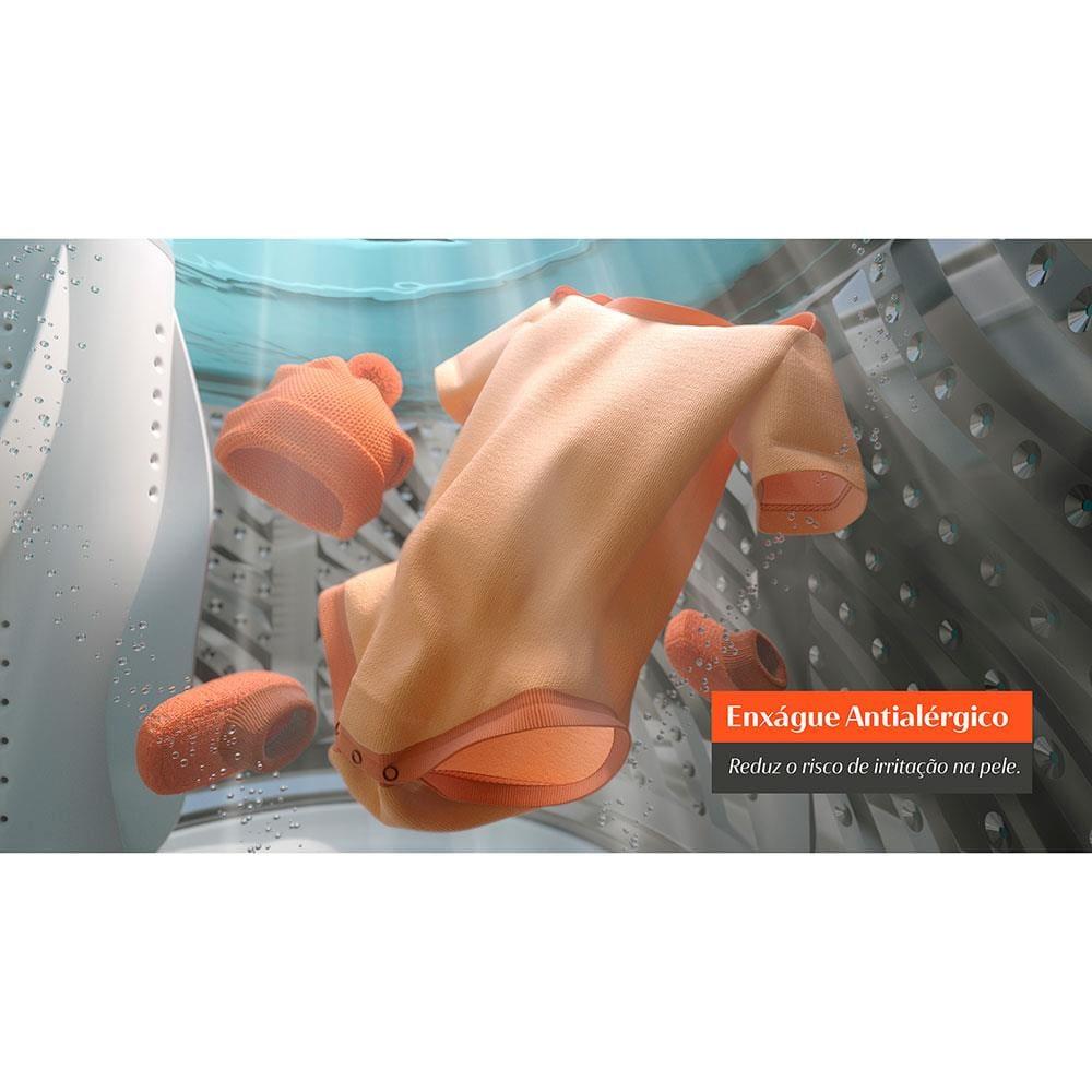 Lavadora de Roupas Brastemp BWK13A9 com Ciclo Tira Manchas Advanced e Ciclo Antibolinha Cinza Platinum - 13kg - 8