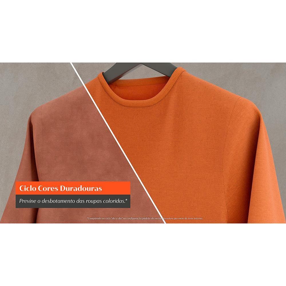 Lavadora de Roupas Brastemp BWK13A9 com Ciclo Tira Manchas Advanced e Ciclo Antibolinha Cinza Platinum - 13kg - 8