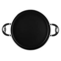 Frigideira Tegame Multiflon Dom Antiaderente Quartzo Preta - 30 cm