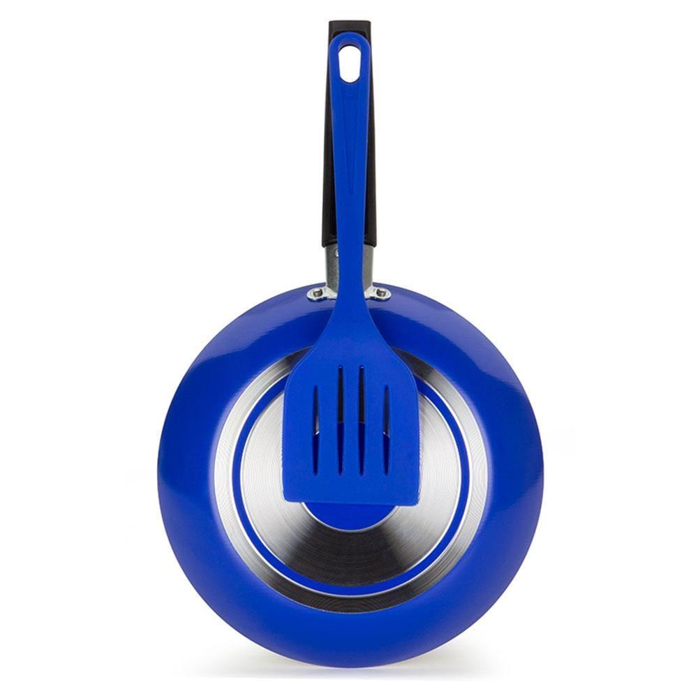 Frigideira Multiflon Color Pop Antiaderente Ultra 7 Azul - 24 cm - 3