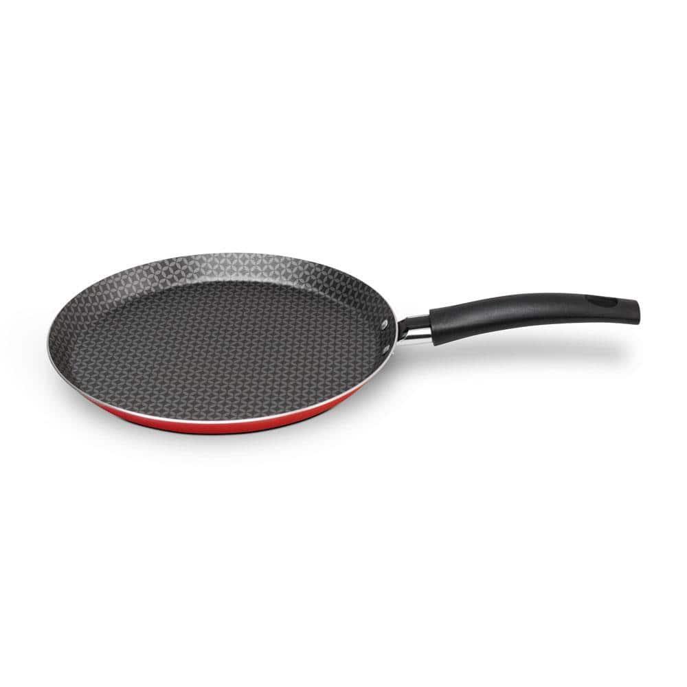 Crepeira e Panquequeira Multiflon Páprika Antiaderente Ultra 7 Vermelha - 22 cm - 1