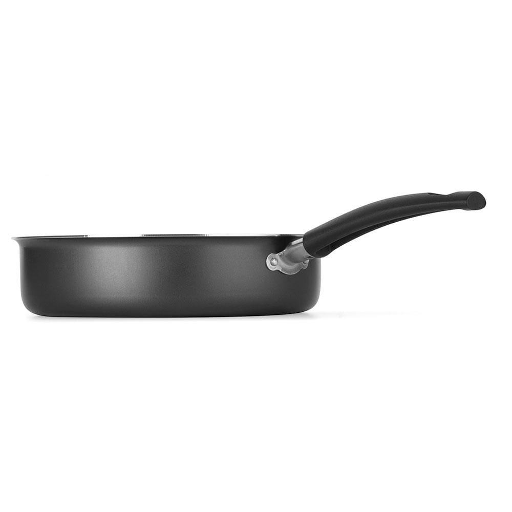 Frigideira Alta Multiflon Gourmet com Antiaderente Ultra 7 Preta - 24 cm - 3