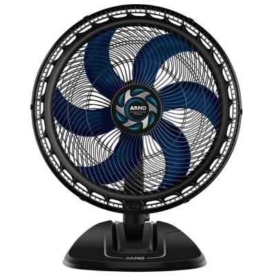 Ventilador de Mesa Arno Xtreme Force Breeze VB50 50cm com 3 Velocidades e 6 Pás - Preto