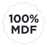 Armário Aéreo Nesher Marquesa em MDF 15mm com Nicho para Micro-ondas, 1 Porta e 1 Prateleira - 80cm de largura - 5