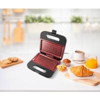 Sanduicheira Grill Britânia BGR16 com Revestimento Redstone - Inox - 6