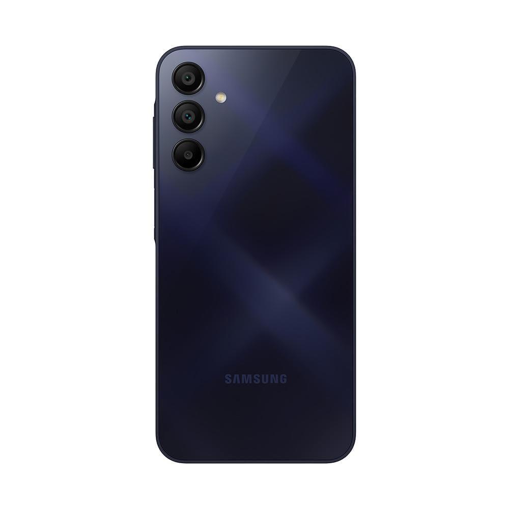 Smartphone Samsung Galaxy A15 4G Azul Escuro 128GB 4GB RAM Processador Octa-Core Câmera Tripla Traseira Selfie de 13MP Tela Infinita 6.5" 90Hz - 3