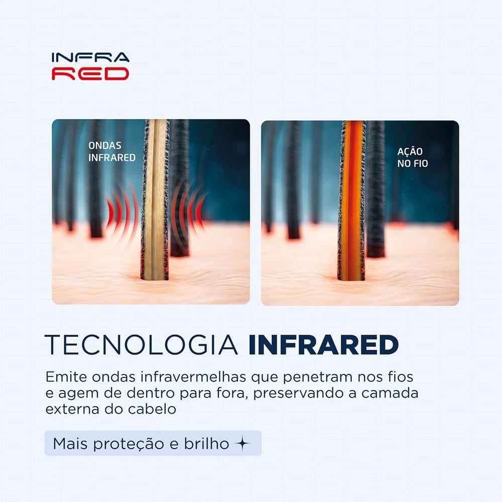 Escova Secadora Mondial Infrared ES-01 1200W Azul/Rose Bivolt - 3