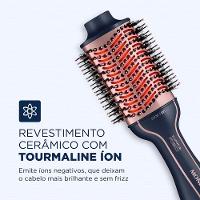 Escova Secadora Mondial Infrared ES-01 1200W Azul/Rose Bivolt