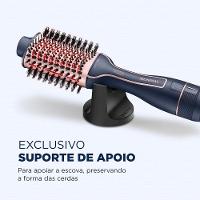 Escova Secadora Mondial Infrared ES-01 1200W Azul/Rose Bivolt - 5