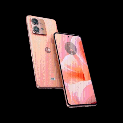 Smartphone Motorola Edge 40 Neo 5G Peach Fuzz 256GB 10GB (8GB RAM + 2GB Ram Boost) 50MP Ultra-Pixel AI Camera IP68 NFC