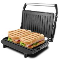 Sanduicheira Grill Britânia BGR27I Press 850W Antiaderente – Inox/Preta