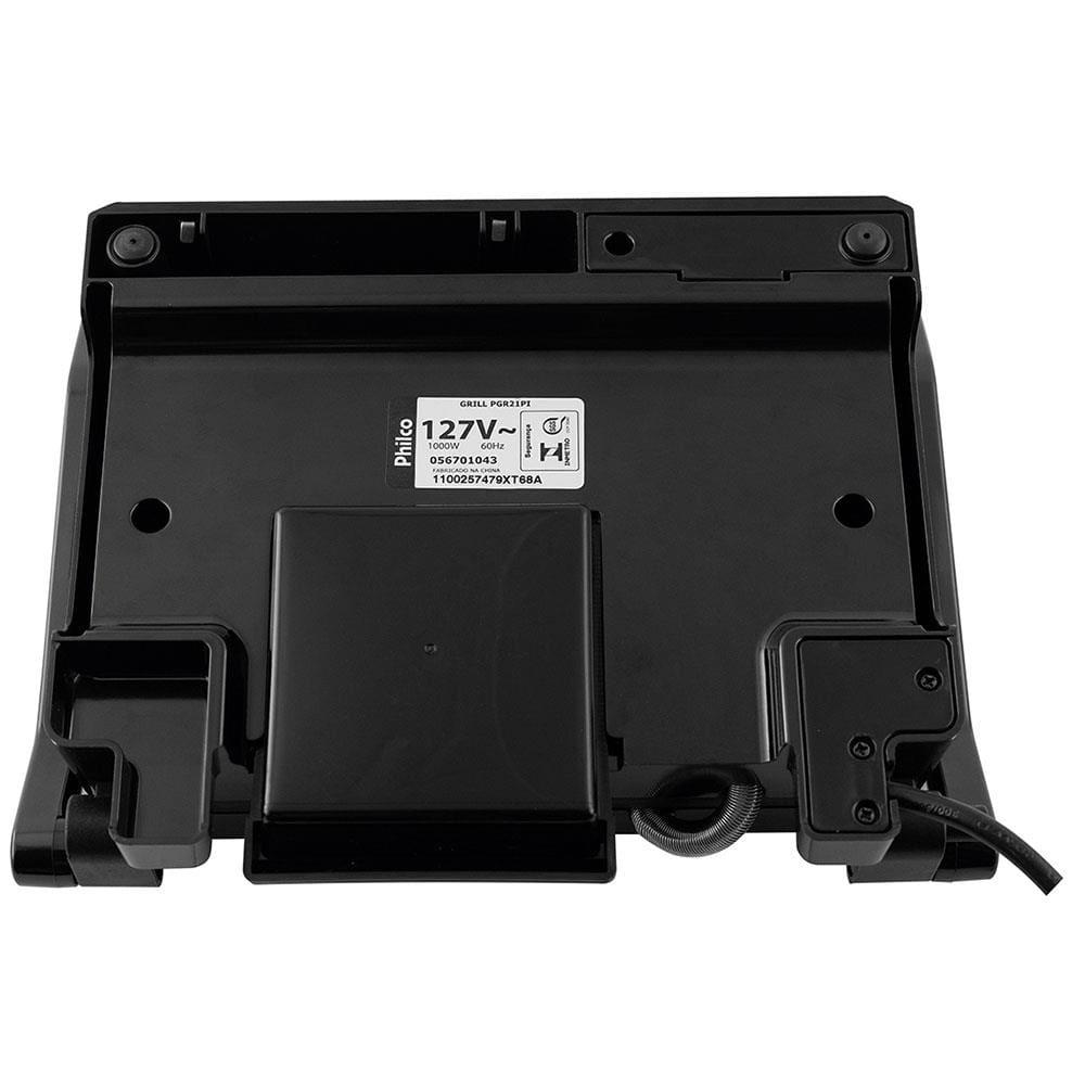 Grill e Sanduicheira Philco PGR21PI Maxx Clean – Inox/Preto - 6