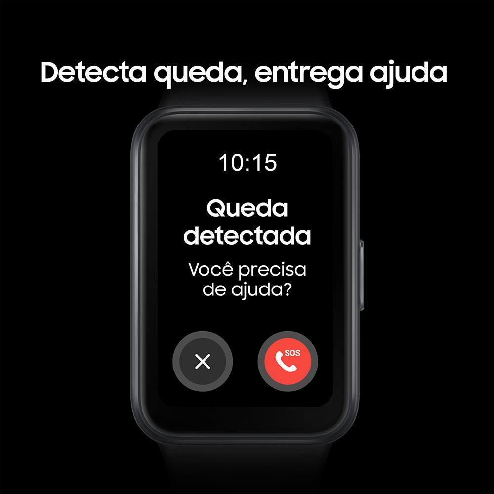 Samsung Galaxy Fit3 Grafite Display de 1.6 AMOLED colorido, Bluetooth, Design Premium em Alumínio, Mais De 100 Exercícios e Resistente à Água e Poeira - 6