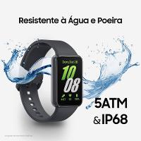 Samsung Galaxy Fit3 Grafite Display de 1.6 AMOLED colorido, Bluetooth, Design Premium em Alumínio, Mais De 100 Exercícios e Resistente à Água e Poeira - 7