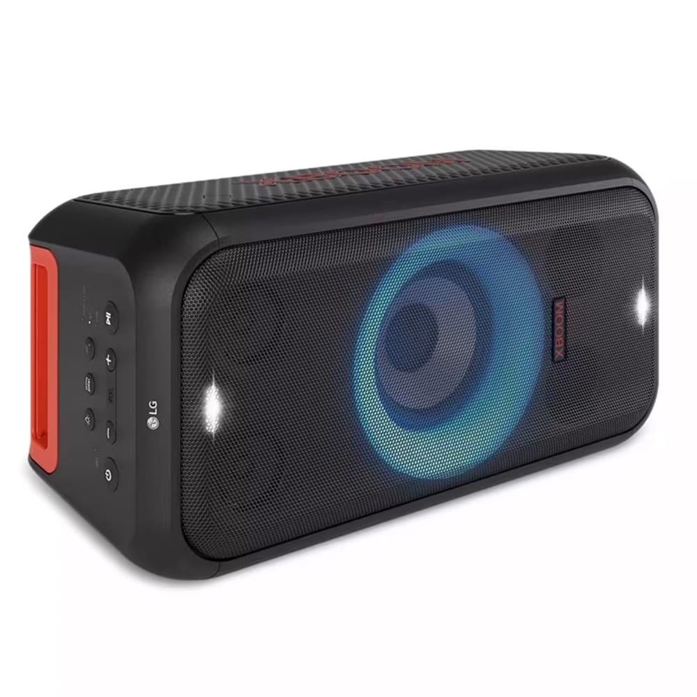 Caixa de Som Portátil LG Xboom XL5S com Bluetooth, IPX4, Iluminação, Entrada para Microfone e Guitarra - 200W - 6