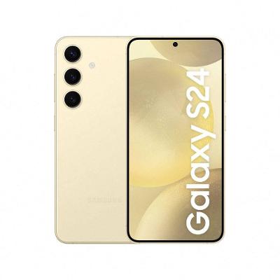 Smartphone Samsung Galaxy S24 5G Creme 128GB, Tela 6.2”, 8GB RAM, Inteligência Artificial, IP68, Processador Exynos 2400, Câmera Tripla Traseira