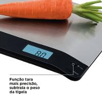 Balança de Cozinha Black Decker BC500 à Pilha com Acabamento em Inox e Capacidade de até 5kg - 6