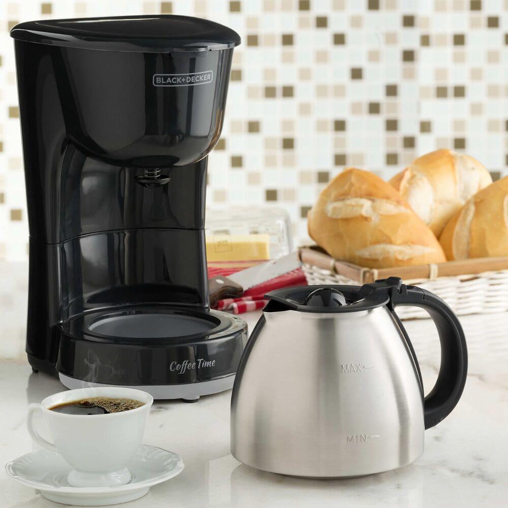 Cafeteira Elétrica Black+Decker CM15 15 Cafés Jarra em Inox Preto 110V - 5