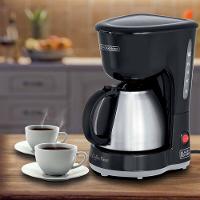 Cafeteira Elétrica Black+Decker CM15 15 Cafés Jarra em Inox Preto 110V
