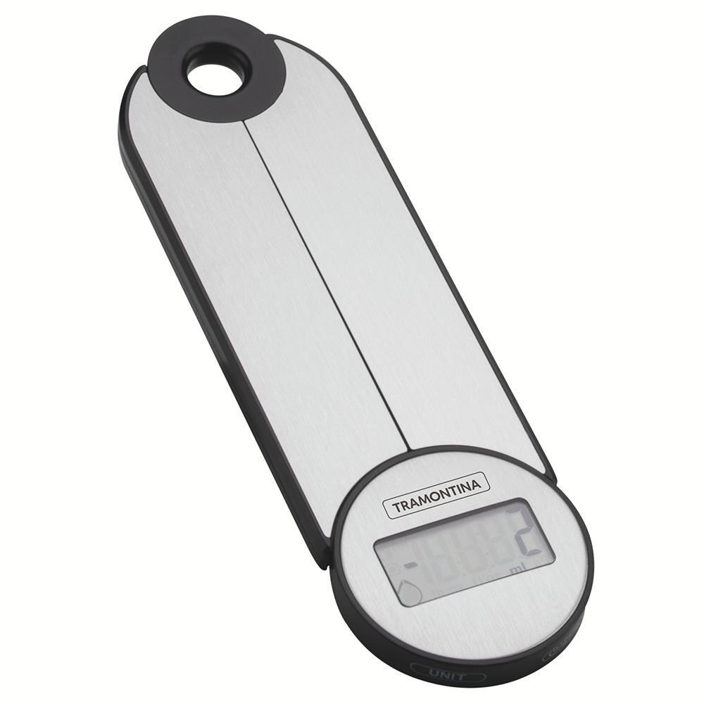 Balança Digital Dobrável para Cozinha Tramontina Adatto 5kg em Aço Inox - 1