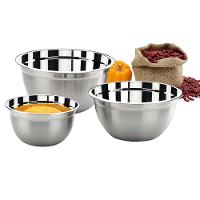 Conjunto de Tigelas Brinox Suprema em Aço Inox 2107/100 - 3 Peças - 1