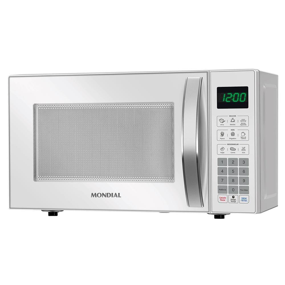 Micro-ondas Mondial MO-01-21-W com Função Tira Odor e Manter Aquecido Branco - 21L - 1