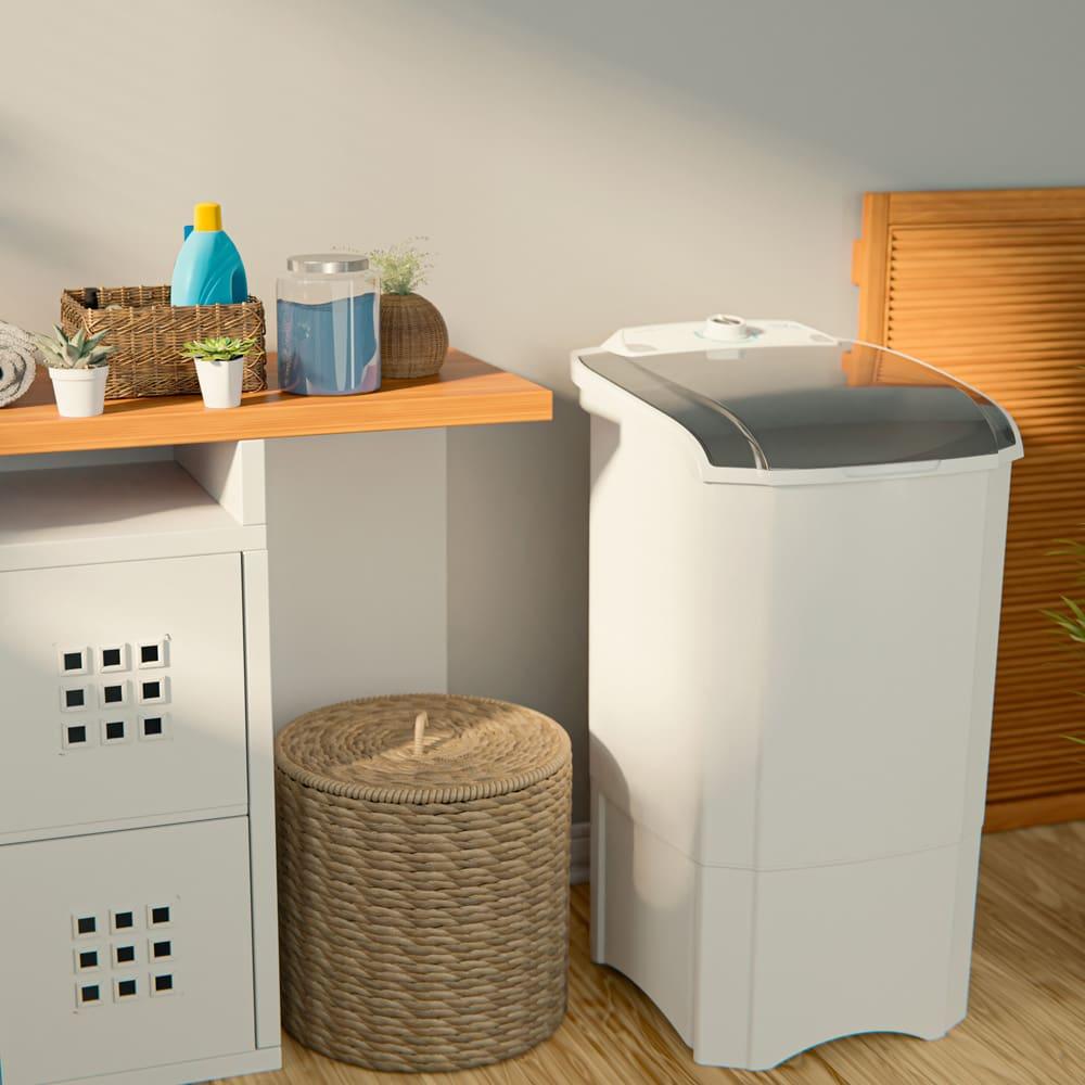 Tanquinho de Roupas Britânia 10kg BLR03 Semiautomático - Branco - 6