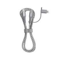 Cabo 2 em 1 USB-C Lightning LC21GR Geonav - 1,5m - 3