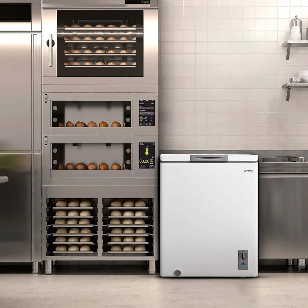 Freezer Horizontal Midea MDRC207 145 litros - Branco - 7