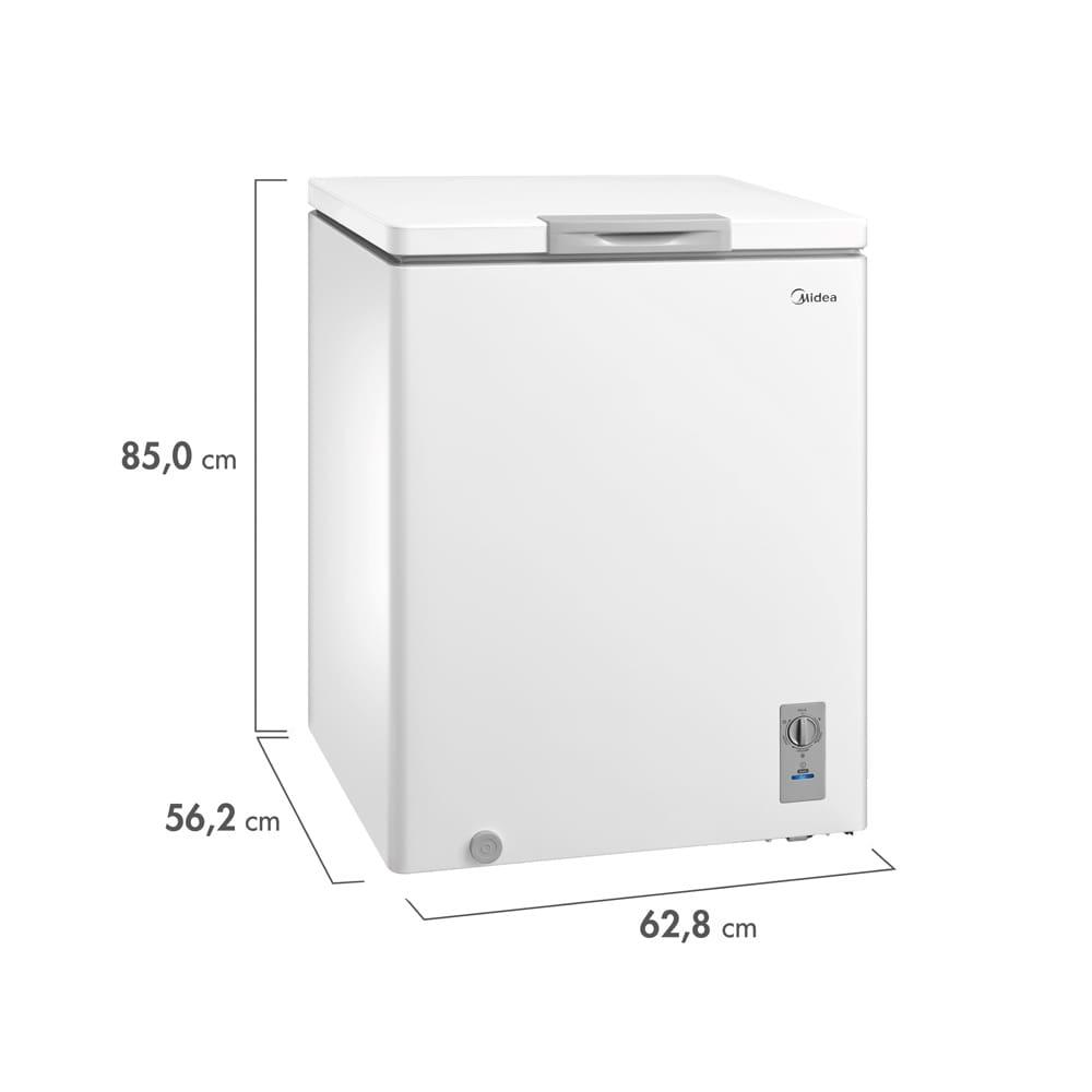 Freezer Horizontal Midea MDRC207 145 litros - Branco - 9