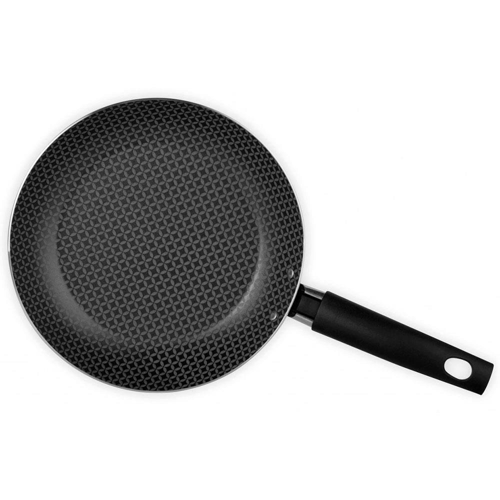 Conjunto de Frigideiras Multiflon Gourmet com Revestimento Antiaderente Ultra 7 Preta - 2 Peças - 3