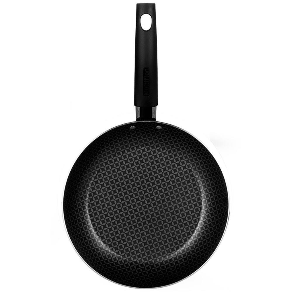 Conjunto de Frigideiras Multiflon Essencial com Revestimento Antiaderente Preta - 2 Peças - 3