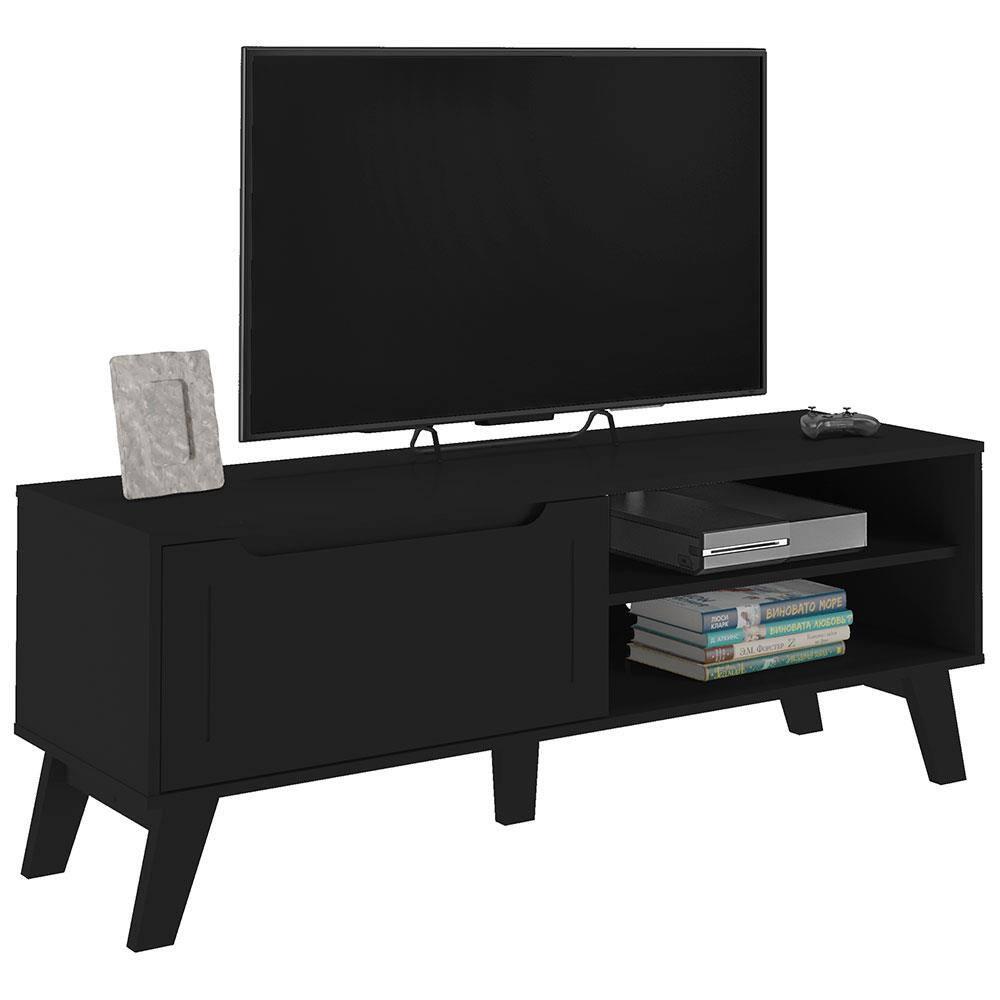 Rack Artely Lotus com 134 cm de Largura, 1 Porta Basculante, Ideal para TV de Até 60” - 2