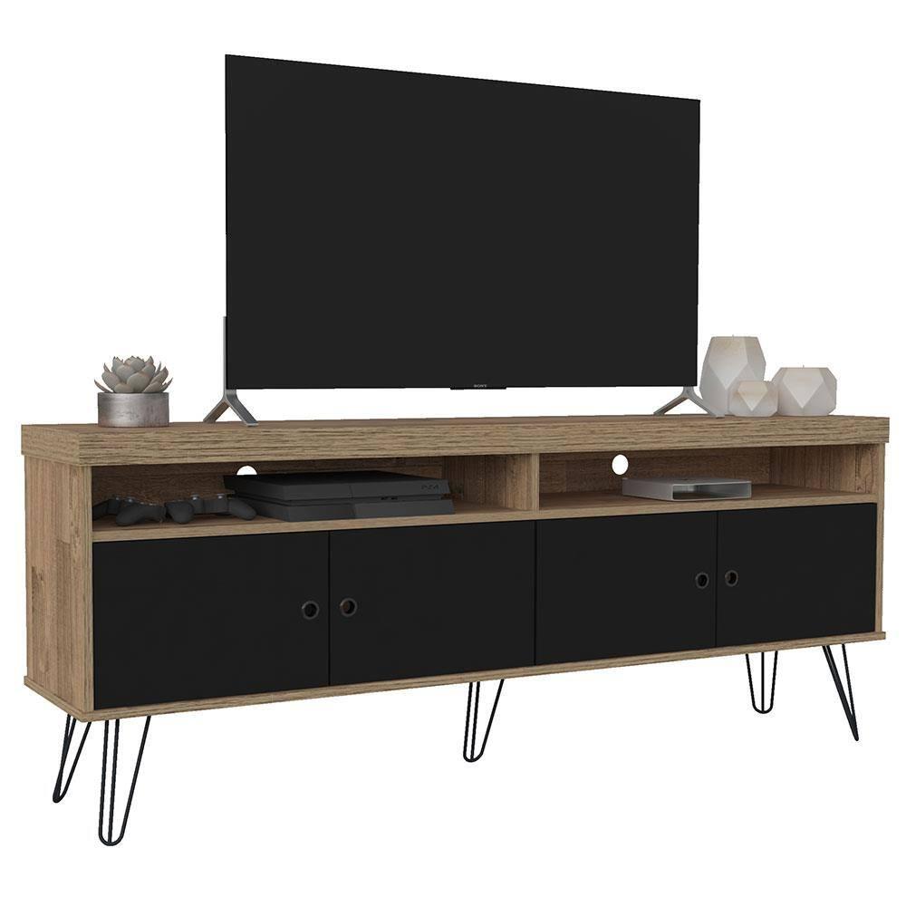 Rack Artely Liberty com 160cm de Largura, 4 Portas, Ideal para TV de Até 65" - 3