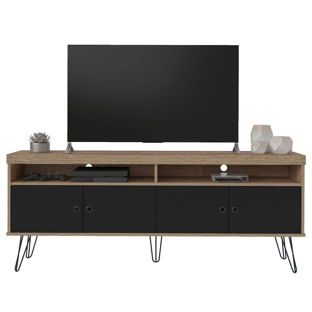 Rack Artely Liberty com 160cm de Largura, 4 Portas, Ideal para TV de Até 65" - 4