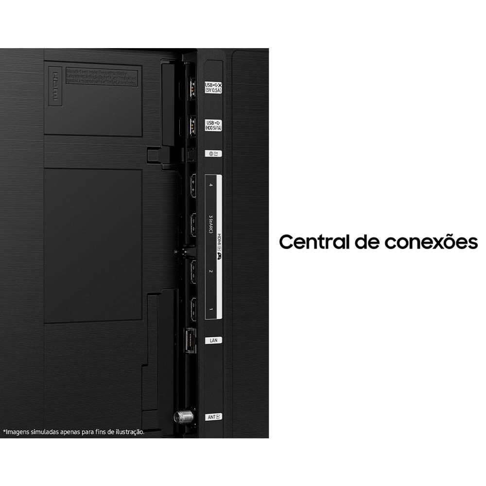 Smart TV QLED 85” 4K Samsung 85Q70D 120Hz Gaming Hub AI Energy Mode - 8