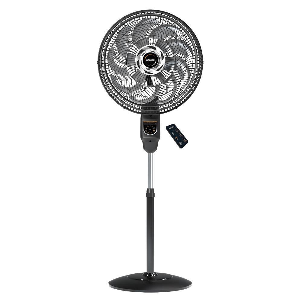 Ventilador de Coluna Mallory Max Control com 3 velocidades Controle Remoto e Timer - 140W - 8