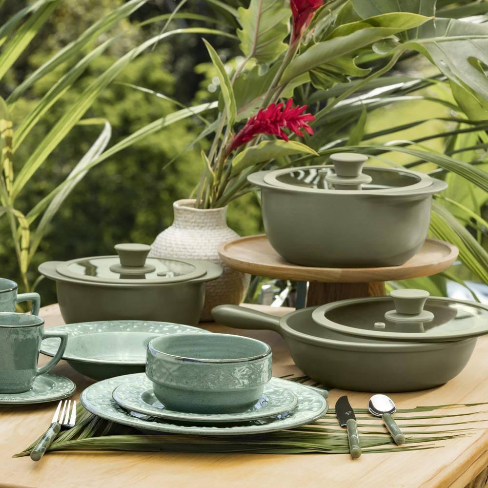 Aparelho de Jantar Biona Malaquita em Cerâmica com 20 peças - 4