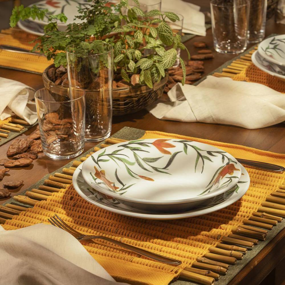 Aparelho de Jantar Biona Lírios em Cerâmica com 20 peças - 5