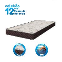 Colchão Solteiro Umaflex New Sublime Espuma D23 14 x 88 x 188 cm – Marrom/Floral - 3