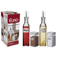 Galheteiro Euro Home Label com Suporte – 4 Peças - 2