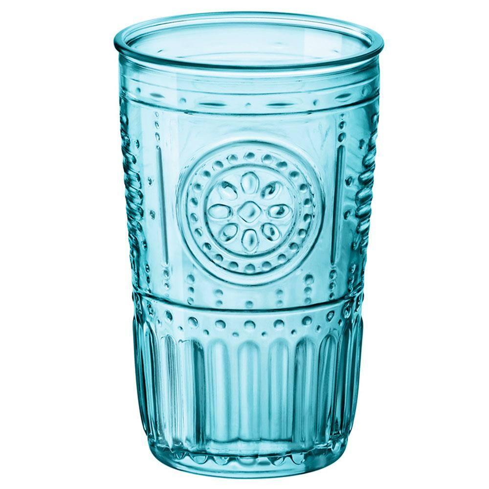 Conjunto de Copos Luigi Bormioli Cooler Romantic Azul 475 ml - 4 Peças - 2