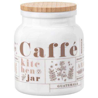 Pote de Vidro Temperado Luigi Bormioli Victoriana Café - 1L