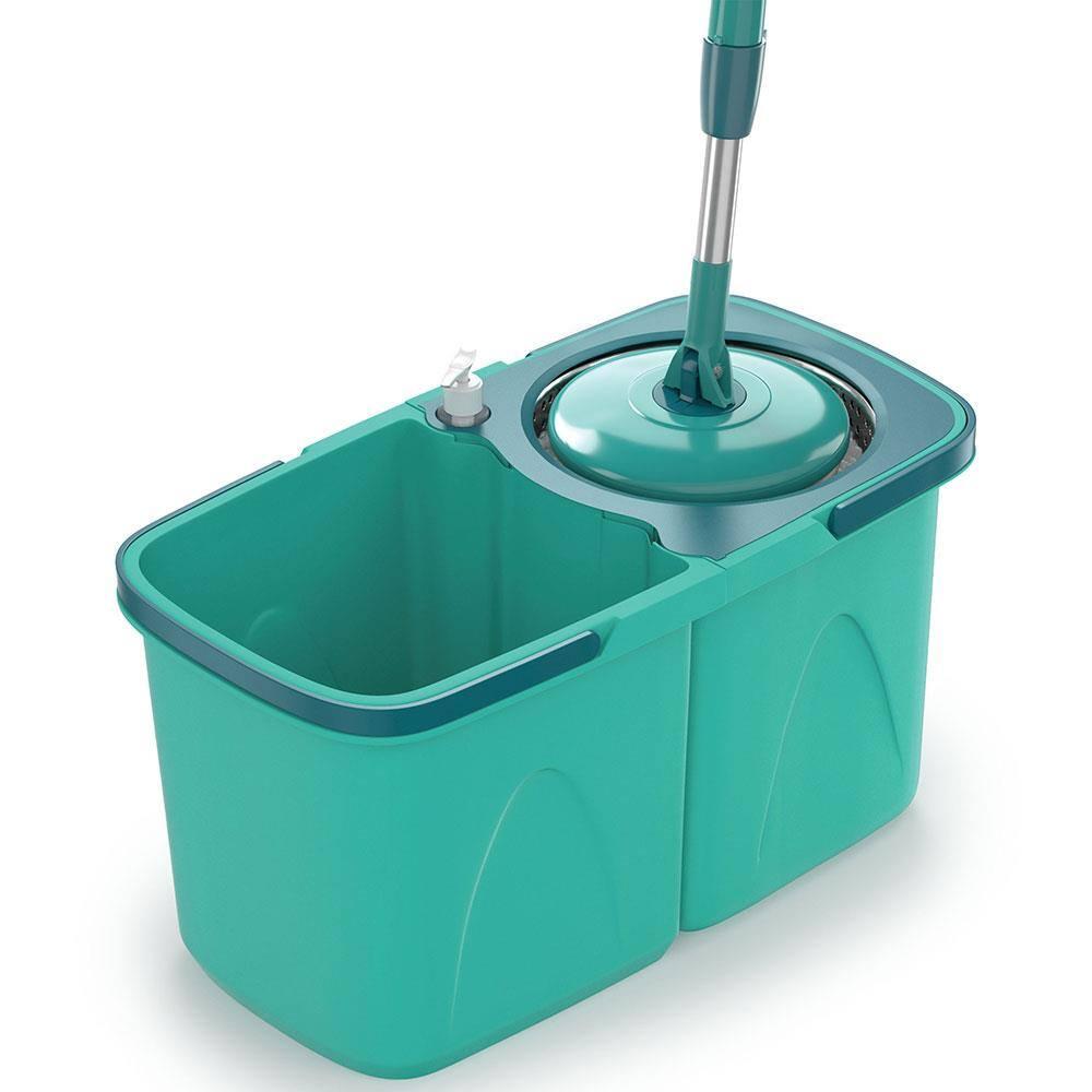 Mop Giratório Pró FlashLimp Duas Águas - Verde - 5