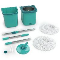 Mop Giratório Pró FlashLimp Duas Águas - Verde - 3