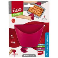 Luva de Silicone Euro com Bico - Vermelha - 3
