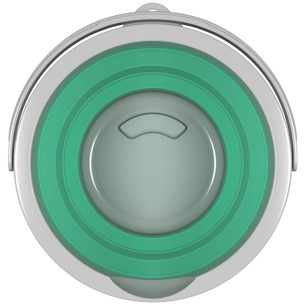 Balde Retrátil FlashLimp 5L - Verde Água - 2