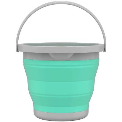 Balde Retrátil FlashLimp 5L - Verde Água